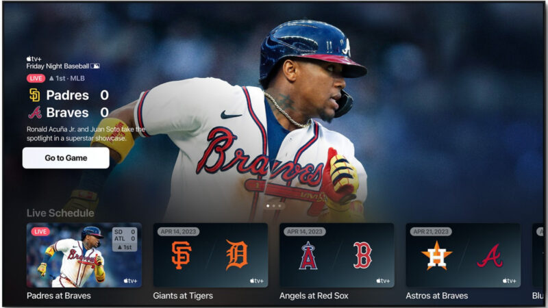 Apple tv maintient le friday night baseball jusqu&rsquo;en 2028