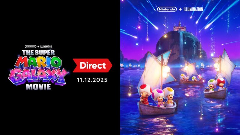 Le film super mario galaxy commence son marketing