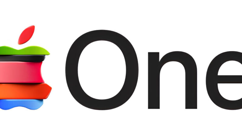 Apple one présente un nouveau logo coloré
