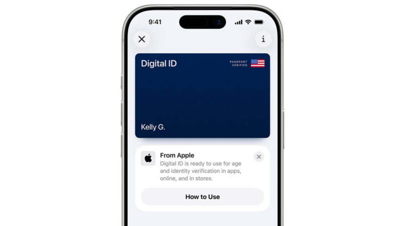 Apple lance digital id pour avoir son passeport sur iphone
