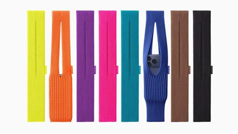 Apple dévoile l&rsquo;iphone pocket, un accessoire mode signé issey miyake