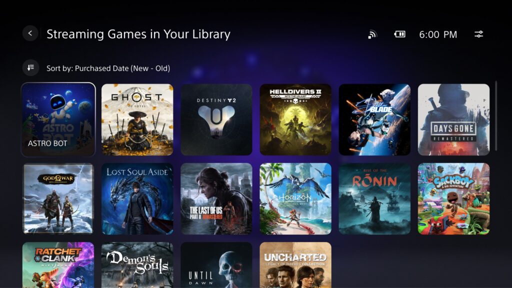 Streaming de jeux avec playstation portal dès ce soir