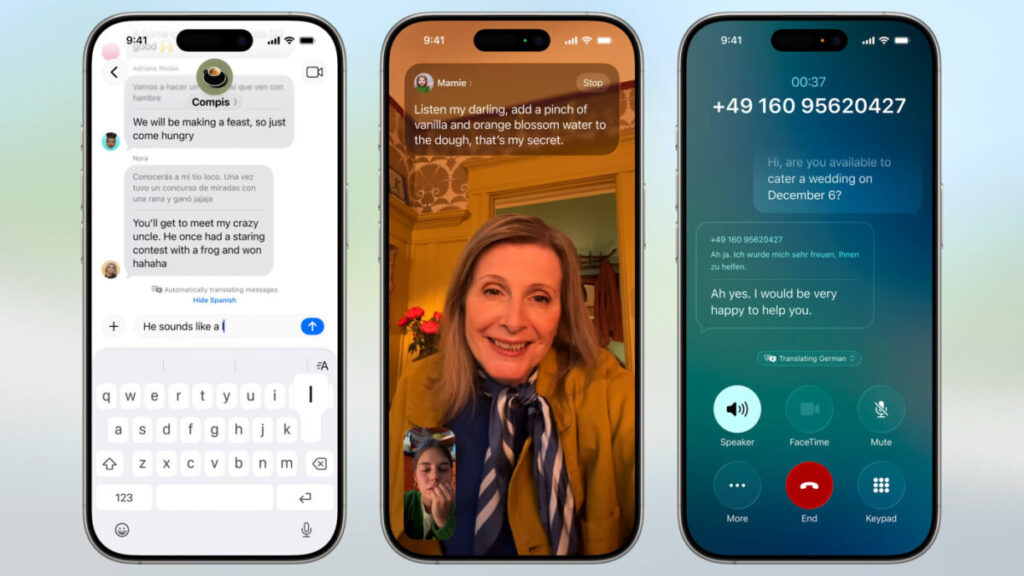 Apple justifie le choix des sous-titres pour facetime