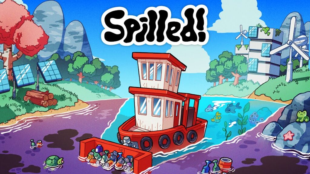 Spilled! : le jeu écolo pour nettoyer la planète sur iphone