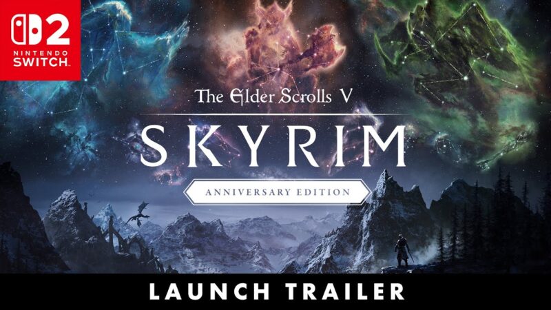 Skyrim débarque en shadow drop sur nintendo switch 2
