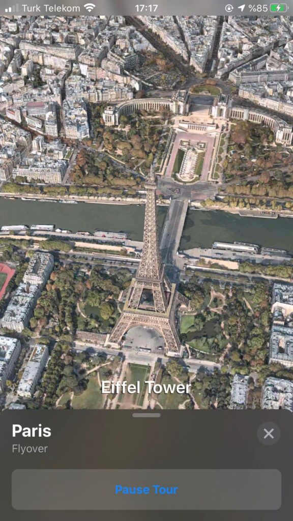 Apple supprime les visites flyover dans plans