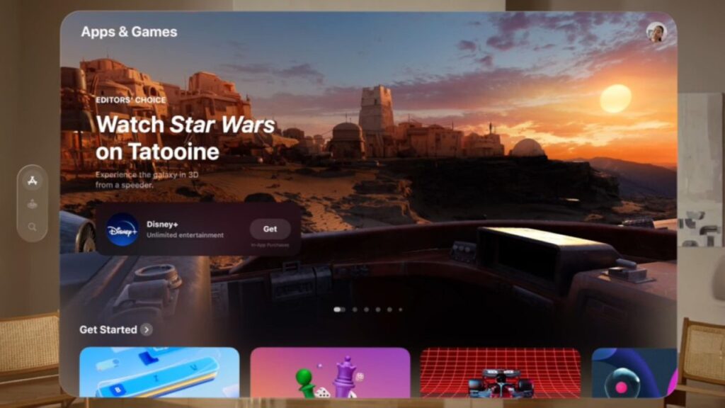 Disney+ arrive sur meta quest mais sans 3d