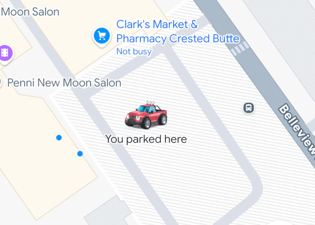 Google maps automatise le stationnement sur iphone