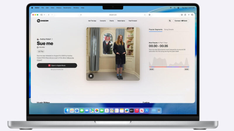 Shazam lance une fonctionnalité pour identifier les moments populaires des musiques