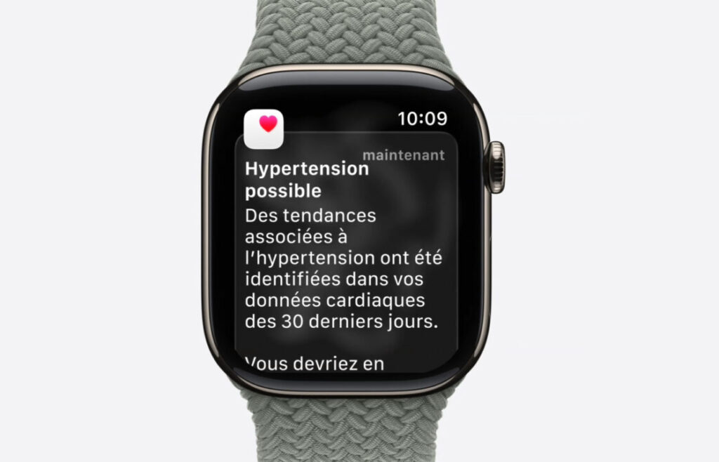 Nouvelles fonctionnalités de santé d'apple pour l'apnée du sommeil et l'hypertension