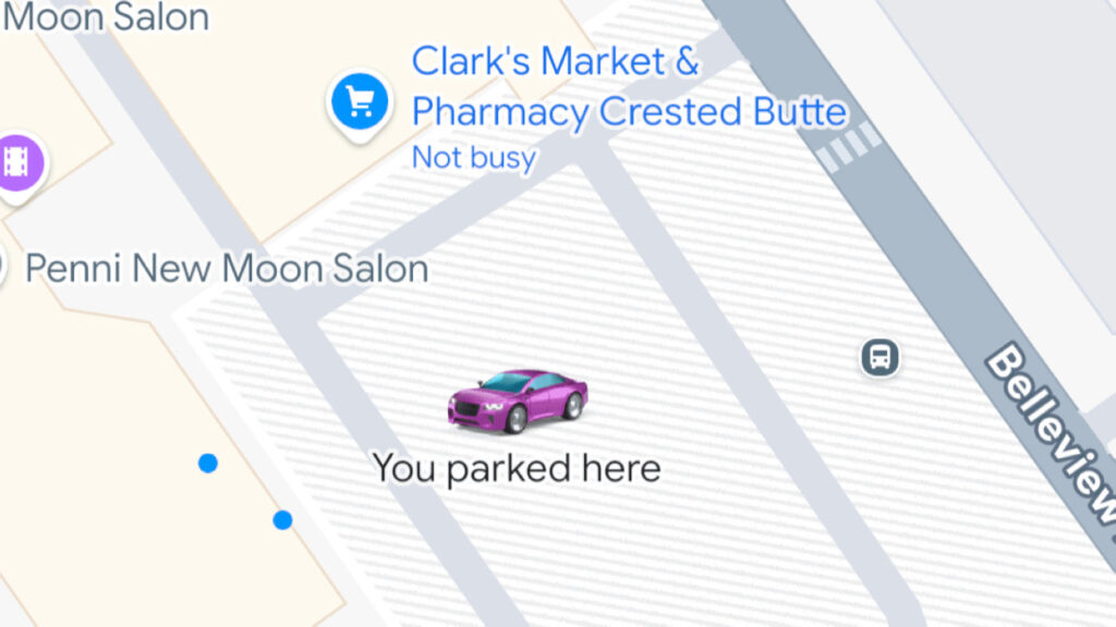 Google maps automatise le stationnement sur iphone