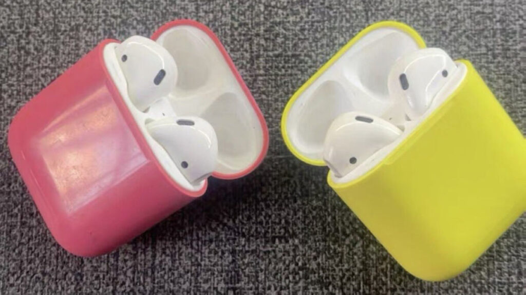Apple a envisagé des airpods en plusieurs coloris