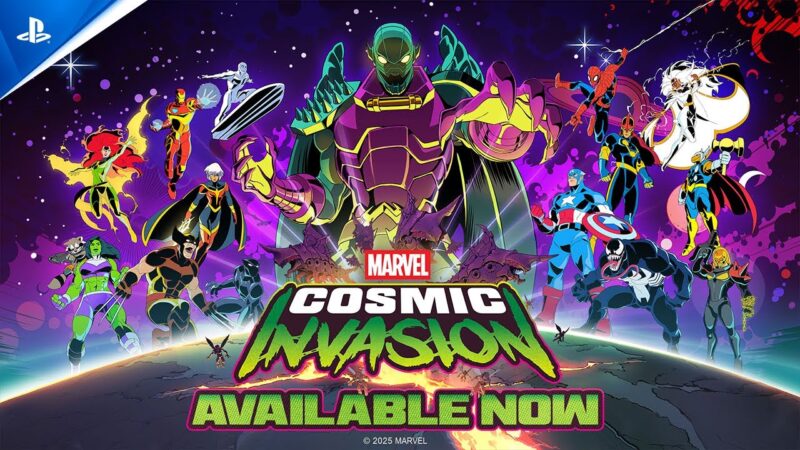 Lancement de marvel cosmic invasion sur les stores numériques