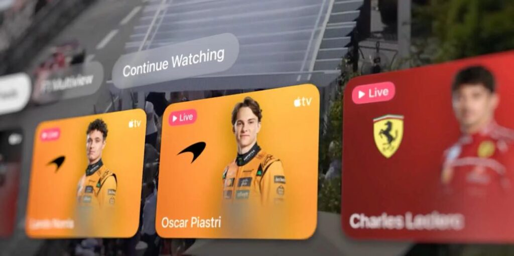 Apple tv diffuse la formule 1 dès 2026