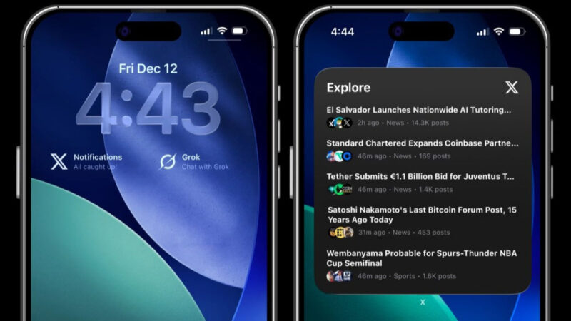 Les widgets x débarquent enfin sur iphone et ipad