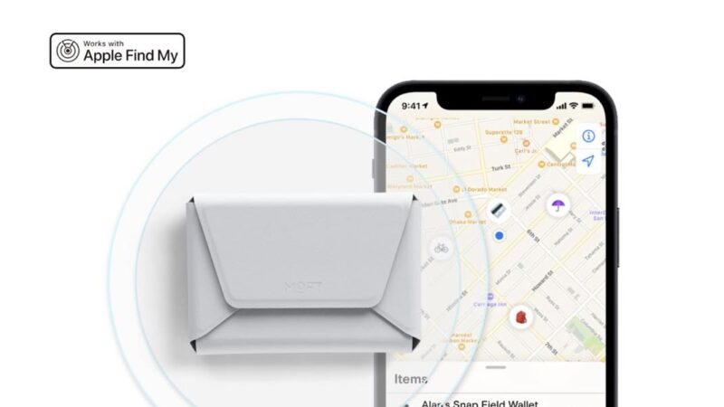 Moft lance des accessoires magsafe avec apple localiser pour iphone