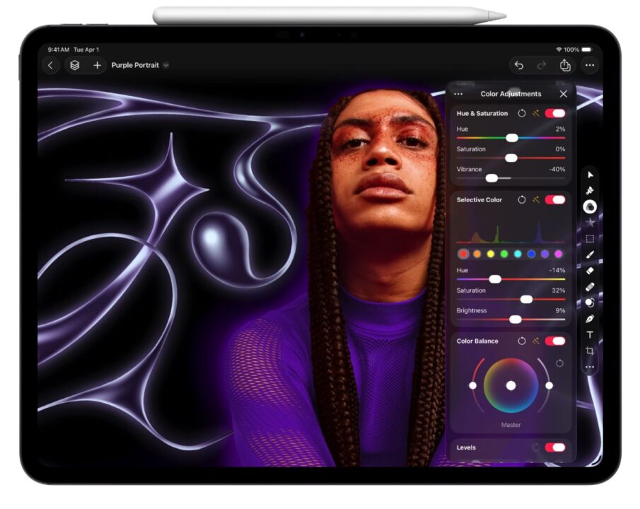 Pixelmator pro disponible sur ipad avec apple creator studio