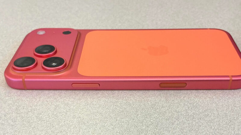Iphone 17 pro : la décoloration orange vers rose est peu probable