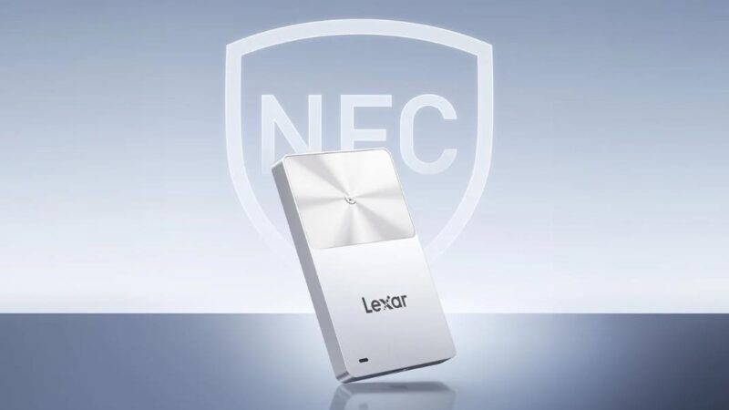 Lexar touchlock : ssd portable sécurisé avec déverrouillage nfc