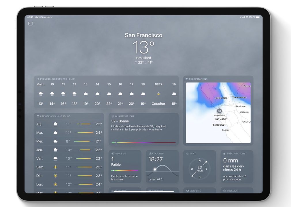 Apple météo critiquée par les météorologues pour ses prévisions erronées