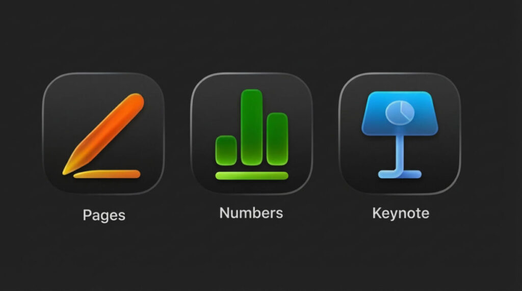 Apple met à jour pages, numbers et keynote avec de nouvelles fonctionnalités