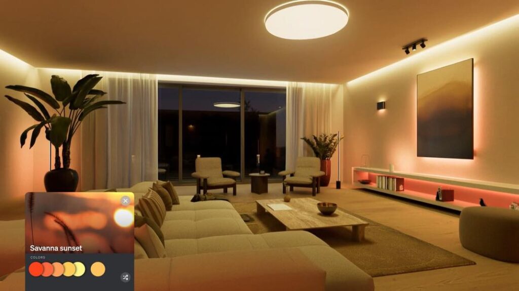 Philips Hue présente SpatialAware et l'intégration d'Apple Home au CES 2026