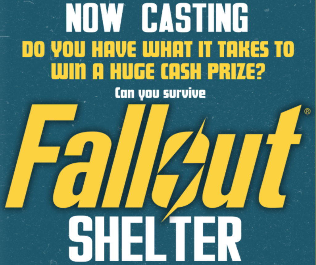 Amazon lance une émission de télé-réalité sur fallout shelter