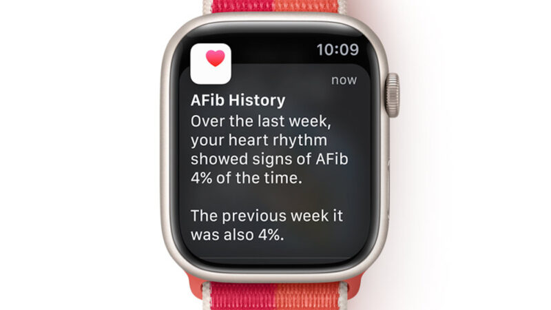 L&rsquo;efficacité de l&rsquo;apple watch dans le suivi de la fibrillation auriculaire