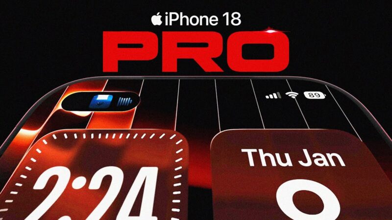 Liphone 18 pro pourrait repositionner la dynamic island