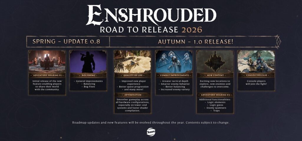 Enshrouded : la version 1.0 arrive avec de nouvelles consoles