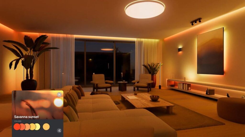 Philips Hue présente SpatialAware et l'intégration d'Apple Home au CES 2026