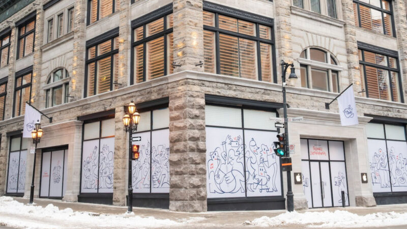 Déménagement d&rsquo;un apple store à montréal et fermeture temporaire à londres
