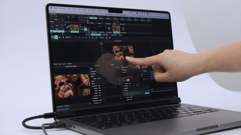 Magic screen, laccessoire tactile pour macbook