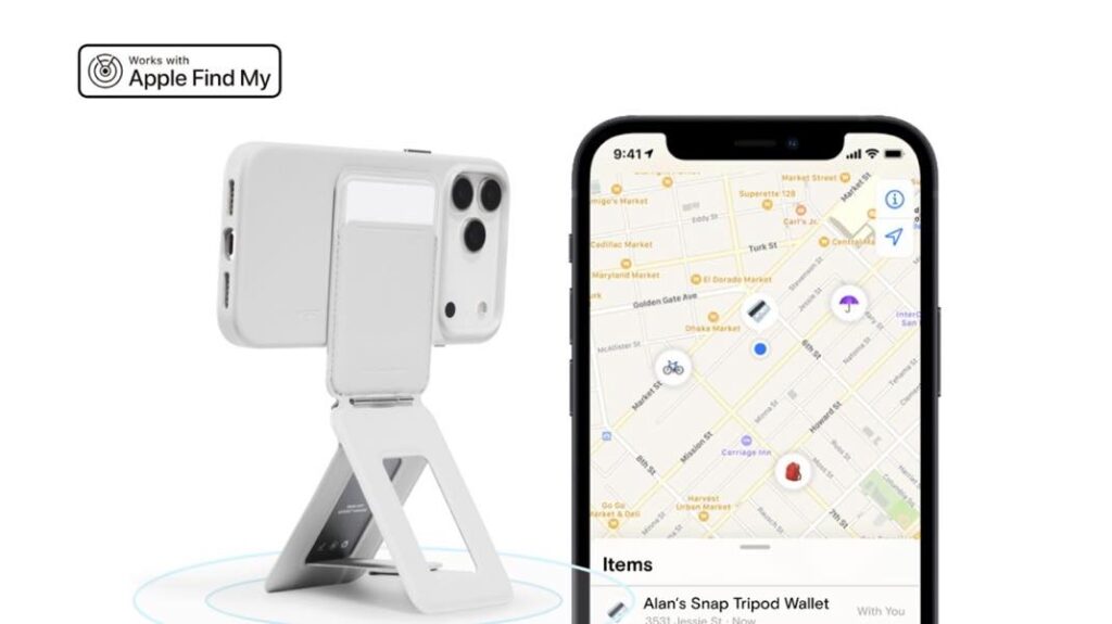 Moft lance des accessoires magsafe avec apple localiser pour iphone