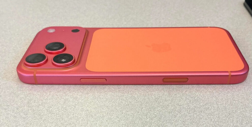 Iphone 17 pro : la décoloration orange vers rose est peu probable
