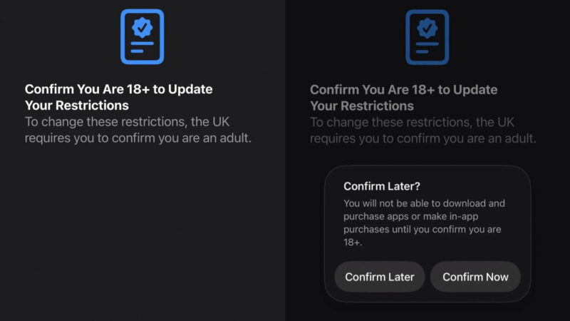 Ios 26.4 bêta 2 : la vérification d&rsquo;âge au royaume-uni était un bug