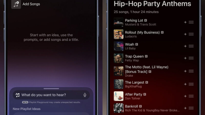Apple music utilise l&rsquo;ia pour créer des playlists personnalisées