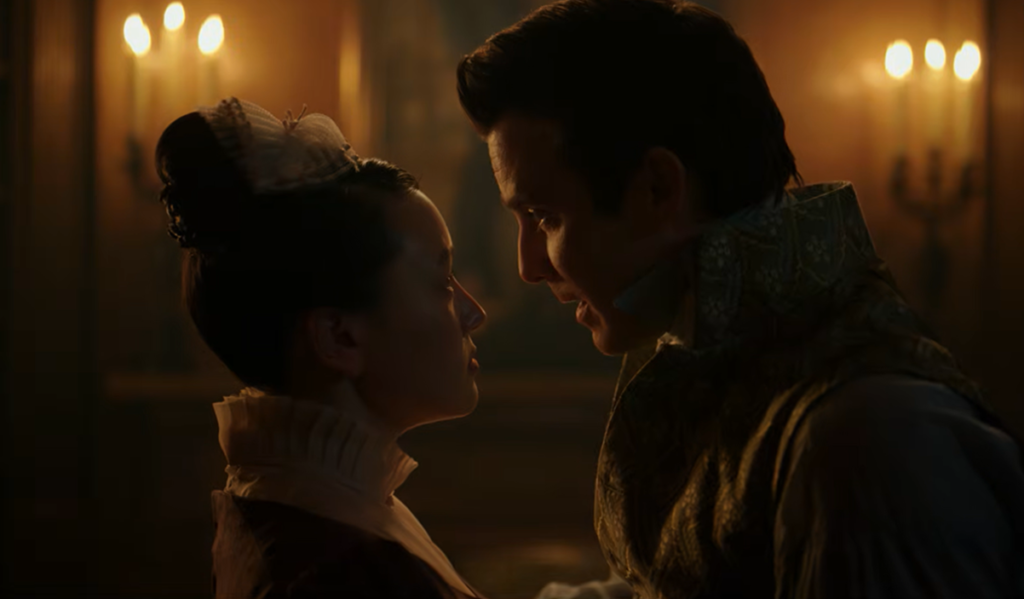 Benedict et Sophie dans la saison 4 de La Chronique des Bridgerton