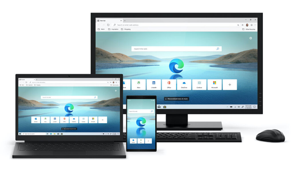 Microsoft edge cesse le support de macos monterey