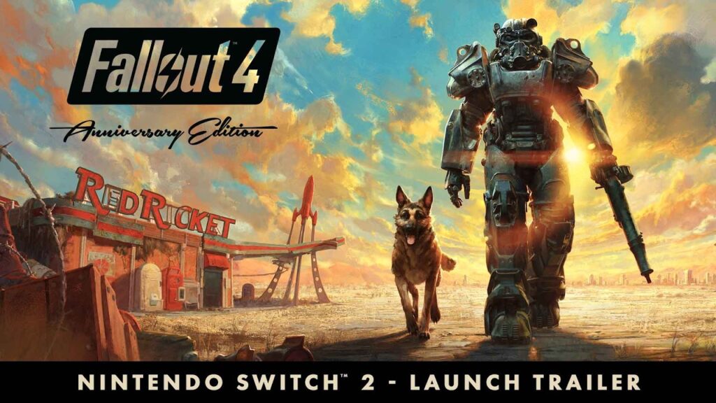 Fallout 4 : l'anniversary edition arrive sur switch 2