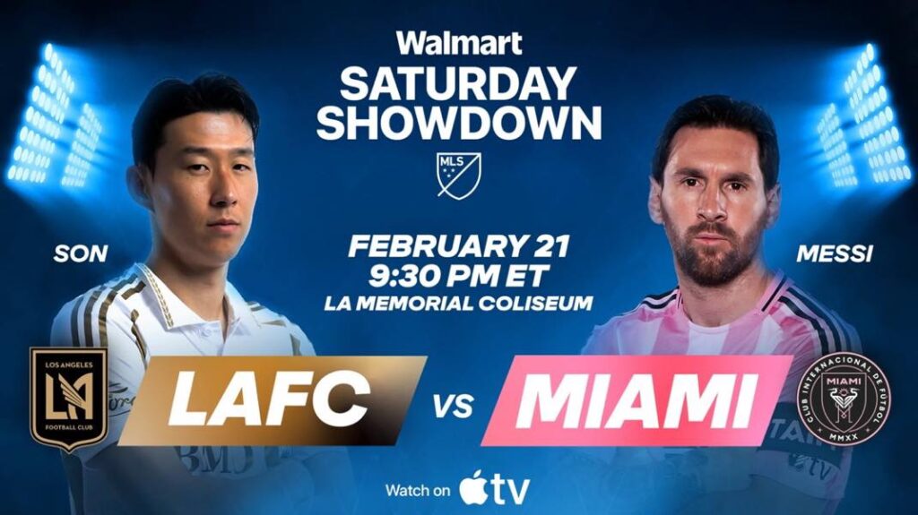 Apple lance les matchs de la mls sur apple tv avec des images tournées à liphone