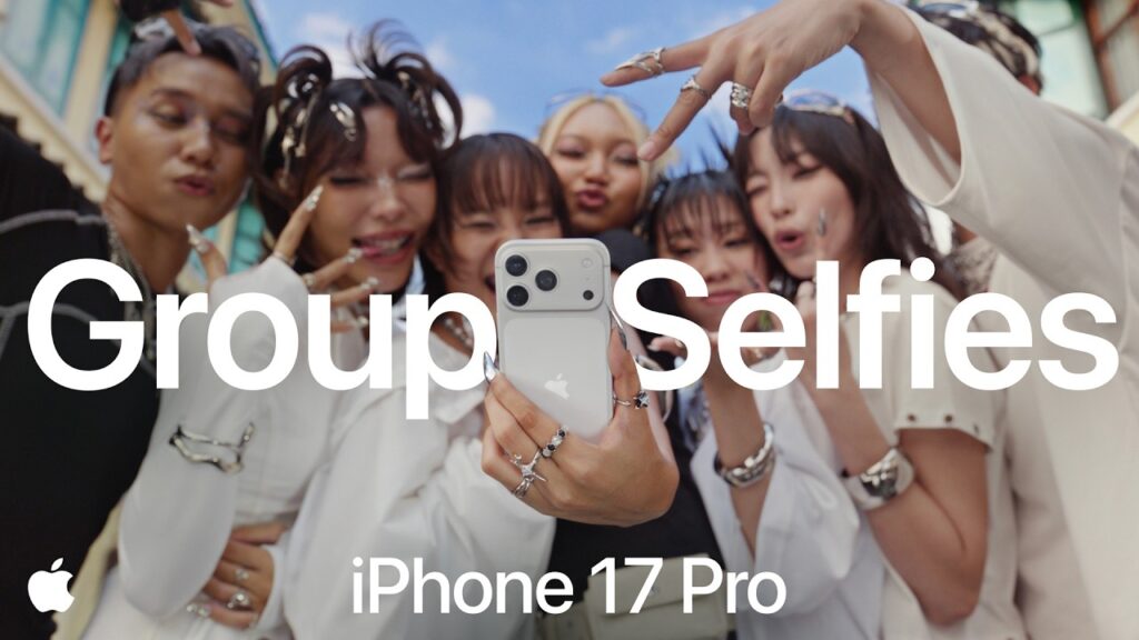 Iphone 17 met en avant les selfies de groupe Iphone 17 met en avant les selfies de groupe