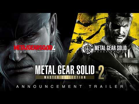 Konami supprime des jeux avant la master collection metal gear solid vol.2