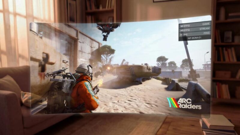 Geforce now atteint 90 fps en streaming 4k sur apple vision pro