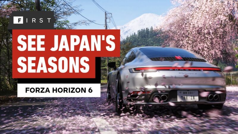 Forza horizon 6 : retour des saisons avec de nouvelles fonctionnalités