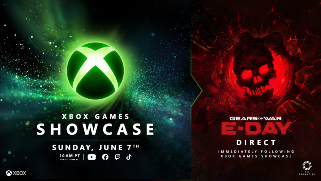 Xbox games showcase et gears of war e-day le 7 juin