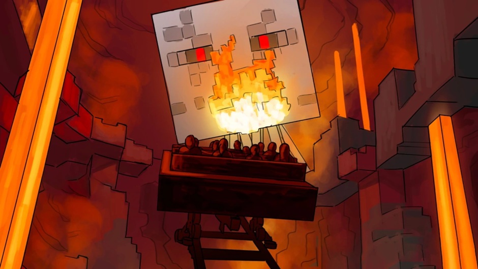 Annonce de minecraft dungeons ii pour cette année