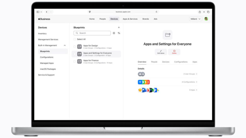 Apple lance apple business pour simplifier la gestion des entreprises