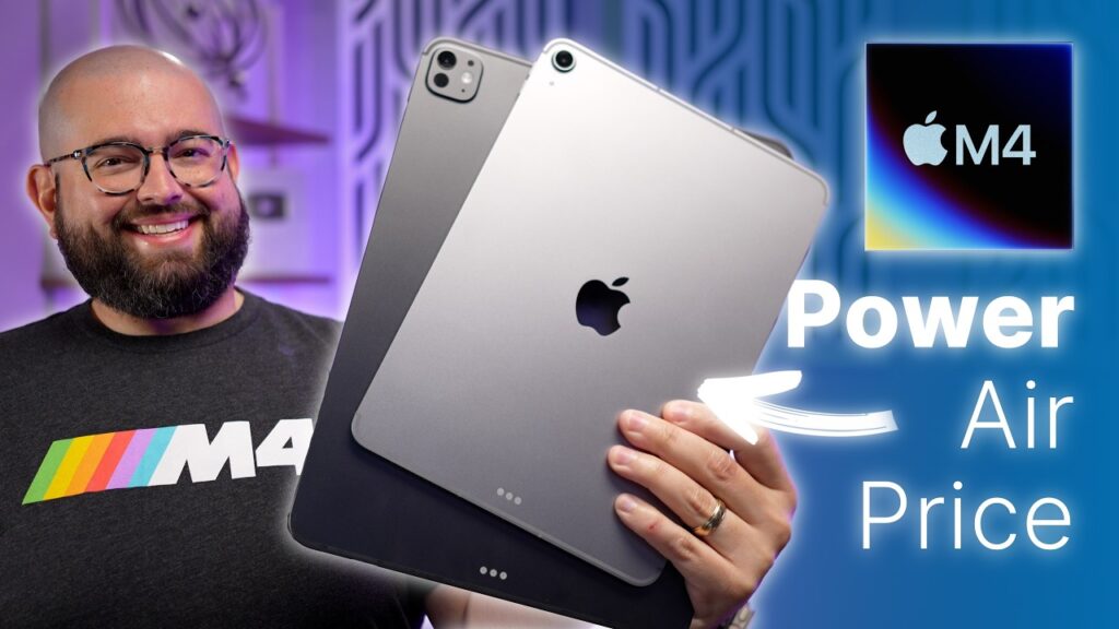 Ipad air m4 : performances améliorées sans changement de design