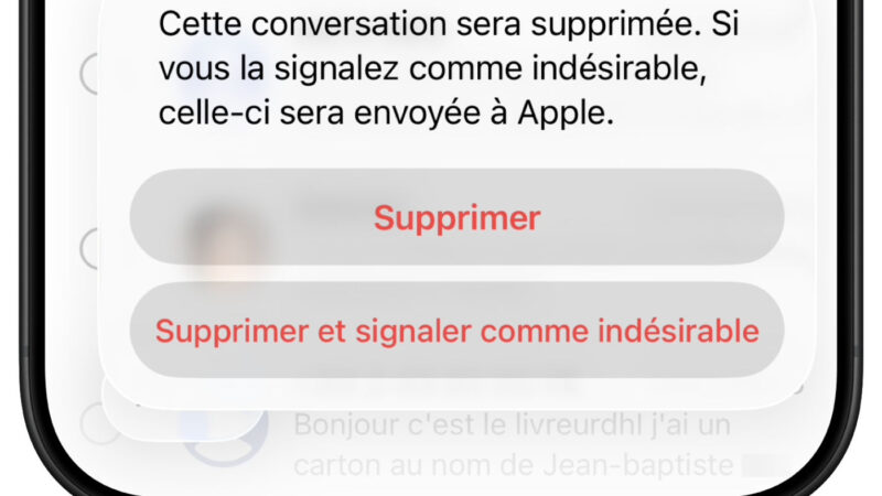 Comment Apple gère le spam sur iPhone